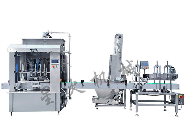 盒装浓酱灌装流水线